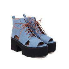 Load image into Gallery viewer, Women&#39;s Denim Shoe Collection - Ailime Designs