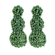 Load image into Gallery viewer, Women&#39;s Handmade Beaded Drop Earrings