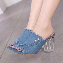 Load image into Gallery viewer, Women&#39;s Denim Shoe Collection - Ailime Designs