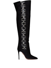 Load image into Gallery viewer, Women&#39;s Ultra Suede Thigh High Boots - Ailime Designs