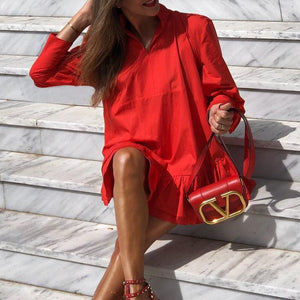 Women’s Red Hot Stylish Fashion Apparel - Chic Dresses