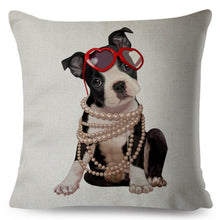 Load image into Gallery viewer, Adorable Dog Print Design Throw Pillow Cases