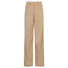 Load image into Gallery viewer, Chic Women&#39;s Thick Khaki Ankle Zipper Corduroy Pants - Ailime Designs