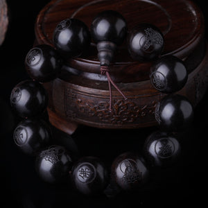Beautiful Natural Ebony Beaded Bracelets – Jewelry Craft Supplies