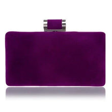 Load image into Gallery viewer, Women’s Red Hot Stylish Fashion Apparel - Small Velvet Clutch Handbags