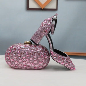 Women’s Beautiful Crystal Design Shoes – Fashion Footwear