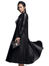 Load image into Gallery viewer, Women&#39;s Stylish 100% Genuine Sheepskin Leather Trench Coats