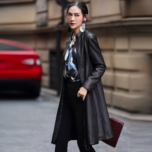 Women's 100% Genuine Sheepskin Leather Coats