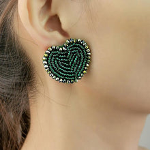 Load image into Gallery viewer, Women&#39;s Bohemian Heart-shape Design Post Earrings