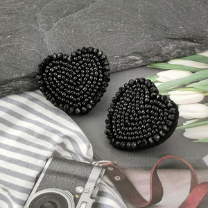 Women's Bohemian Heart-shape Design Post Earrings