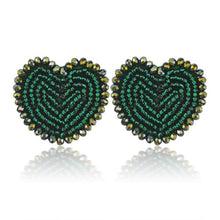 Load image into Gallery viewer, Women&#39;s Bohemian Heart-shape Design Post Earrings