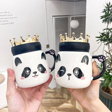 Load image into Gallery viewer, Best Panda Bear King Design Drinking Mugs - Ailime Designs