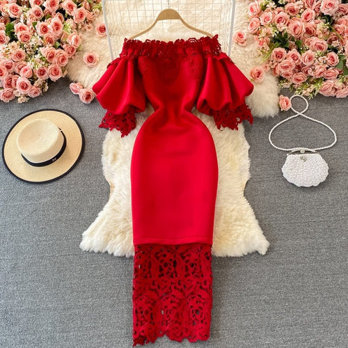 Women’s Red Hot Stylish Fashion Apparel - Special Event Dresses