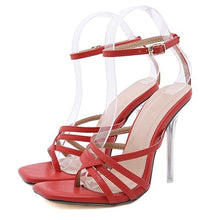 Load image into Gallery viewer, Women’s Red Hot Stylish Fashion Apparel - Gladiator Strap Design Heels