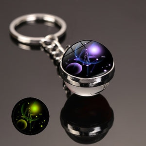 Constellation Sky Luminous Keychain Holders - Purse Accessories