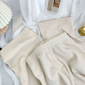 Best Soft Touch Women's Brown Corduroy Pants - Ailime Designs