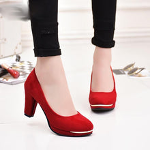 Load image into Gallery viewer, Women’s Red Hot Stylish Fashion Apparel - Wedding Pumps