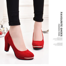 Load image into Gallery viewer, Women’s Red Hot Stylish Fashion Apparel - Wedding Pumps