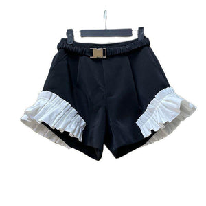 Women's StylishBlack Shorts - Ailime Designs