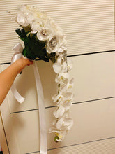 Load image into Gallery viewer, Bridal Accessories - Wedding Rhinestones Trim Flower Bouquets