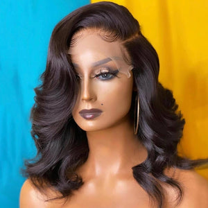 Bodywave Lace Front Human Hair Wigs -  Ailime Designs