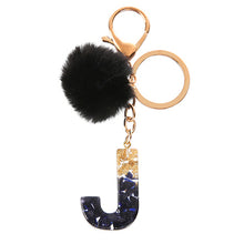 Load image into Gallery viewer, Transparent Alphabet Keychain Holders - Purse Accessories