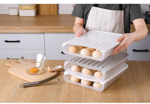 Refrigerator Egg Storage Container - Food Organizers