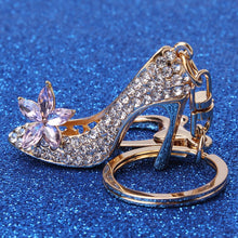 Load image into Gallery viewer, High Heel Shoes Rhinestone Keychain Holders - Purse Accessories
