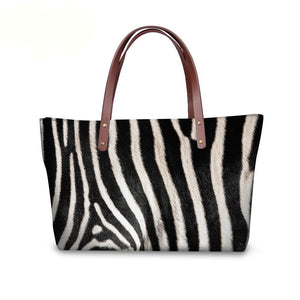Women’s 3D Animal & Reptile Screen-Printed Tote Bags – Fine Quality Accessories - Ailime Designs