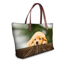 Load image into Gallery viewer, Women’s 3D Screen-Printed Tote Bags – Fine Quality Accessories - Ailime Designs