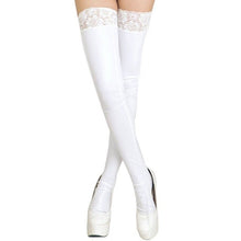 Load image into Gallery viewer, Sexy Shiny Wet Look- Women&#39;s Thigh High Stockings - Ailime Designs