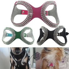 Load image into Gallery viewer, Dog Fancy Rhinestone Harness Collars - Ailime Designs - Ailime Designs