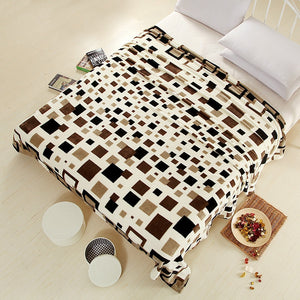 Velour Soft Warm Bed Throw Blankets - Ailime Designs - Ailime Designs