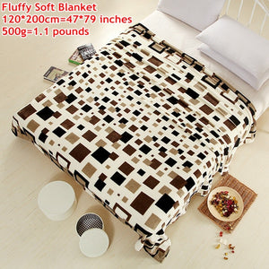 Velour Soft Warm Bed Throw Blankets - Ailime Designs - Ailime Designs
