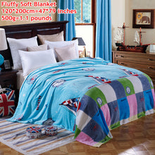 Load image into Gallery viewer, Velour Soft Warm Bed Throw Blankets - Ailime Designs - Ailime Designs