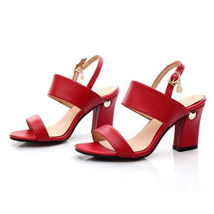 Women’s Red Hot Stylish Fashion Apparel - Genuine Leather  Heels