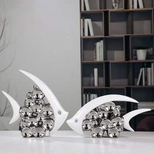 Creative Silver Bubbles Fish Designs  - Ailime Designs - Ailime Designs