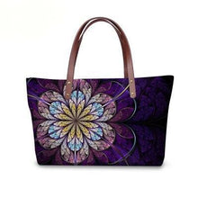 Load image into Gallery viewer, Women’s 3D Abstract Screen-Printed Tote Bags – Fine Quality Accessories - Ailime Designs
