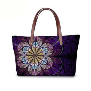 Women’s 3D Abstract Screen-Printed Tote Bags – Fine Quality Accessories - Ailime Designs