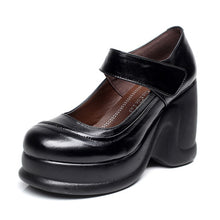 Load image into Gallery viewer, Women&#39;s Genuine Leather Skin Mary Jane Shoes - Ailime Designs