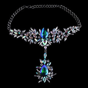 Women's Bohemian Style Crystal Choker Necklaces