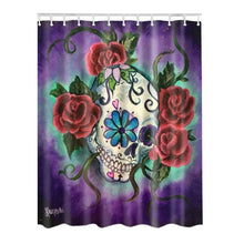Load image into Gallery viewer, Sports Balls Screen Print Design Polyester Shower Curtains - Ailime Designs