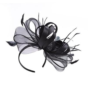 Classic Style Women's Derby Ribbon Design Fascinator Hats - Ailime Designs