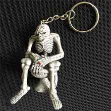 Load image into Gallery viewer, Skeleton Collection Toilet Key Ring