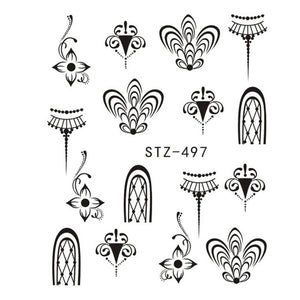 Desert Nail Sticker Decals - Ailime Designs - Ailime Designs