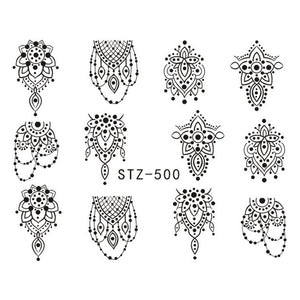 Desert Nail Sticker Decals - Ailime Designs - Ailime Designs