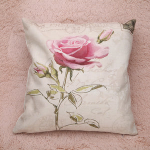 Rose Garden Decorative Throw Pillow Cases - Home Decor Accessories - Ailime Designs