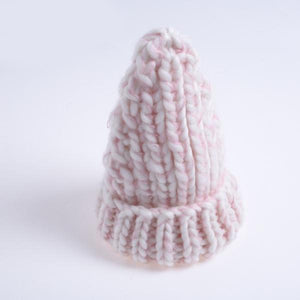 Women's Cone-Shaped Oversize Loop Knitted Beanies