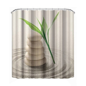 Waterproof 3D Print Design Shower Curtains - Ailime Designs