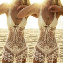 Load image into Gallery viewer, Sexy Women&#39;s  Intrigue Lace Design Cover-up - Ailime Designs